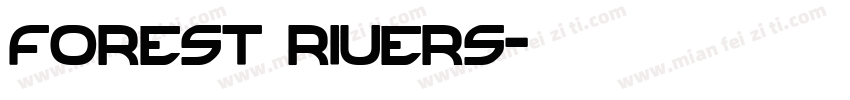Forest Riuers字体转换